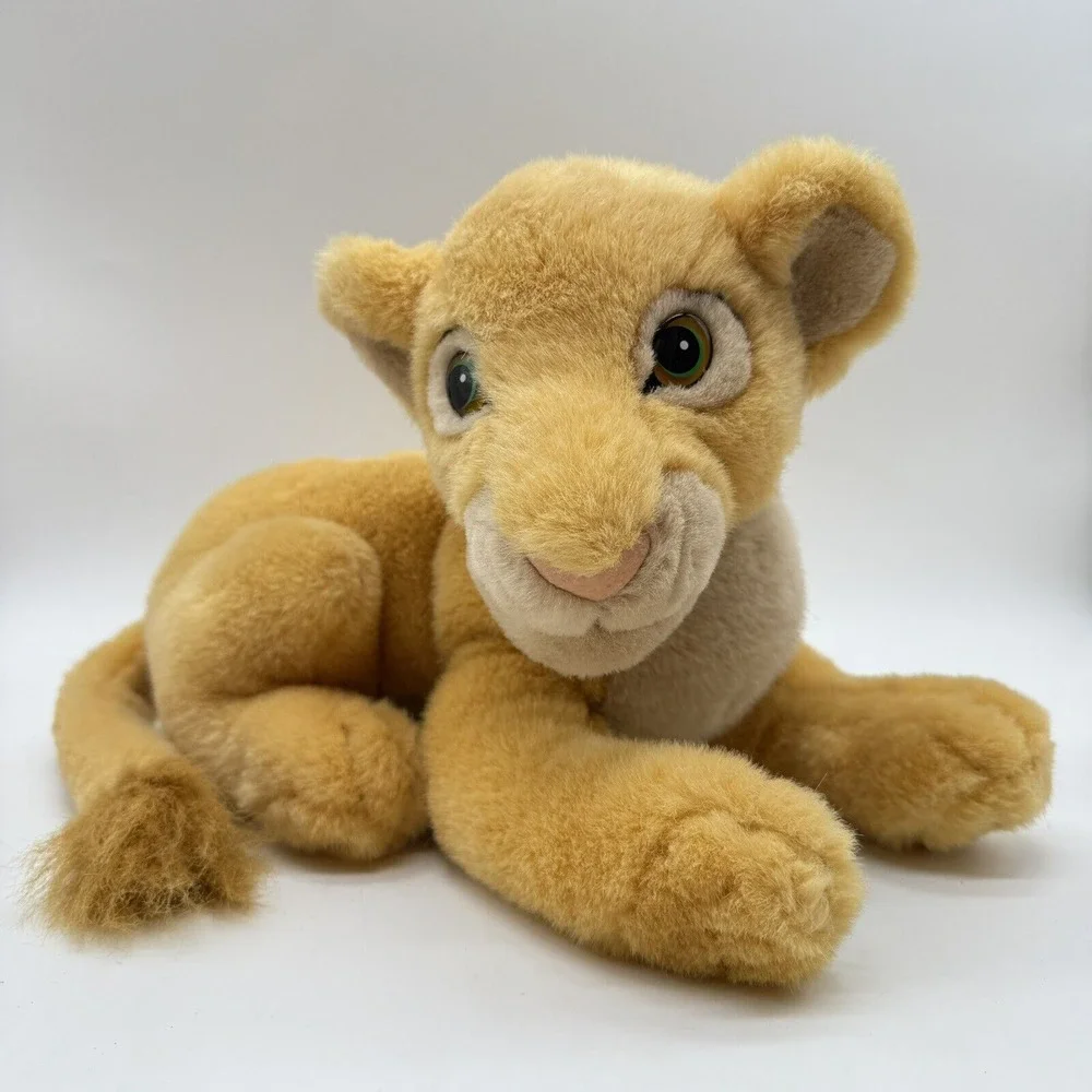 Disney‎ Store Lion King Nala Plush Stuffed Animal Laying Down Vintage Toy